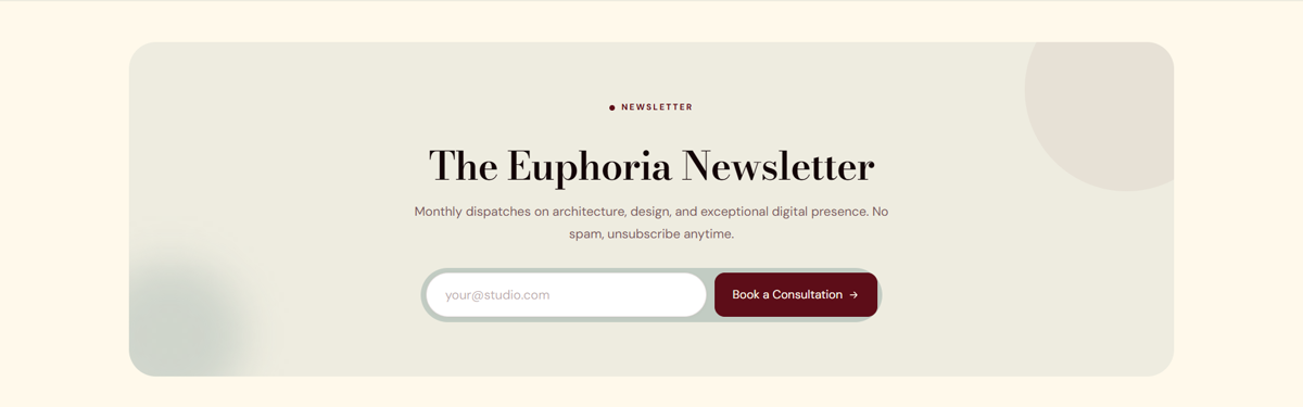 CTA Banner module preview