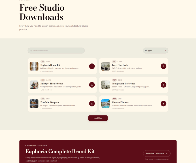 Link List module preview