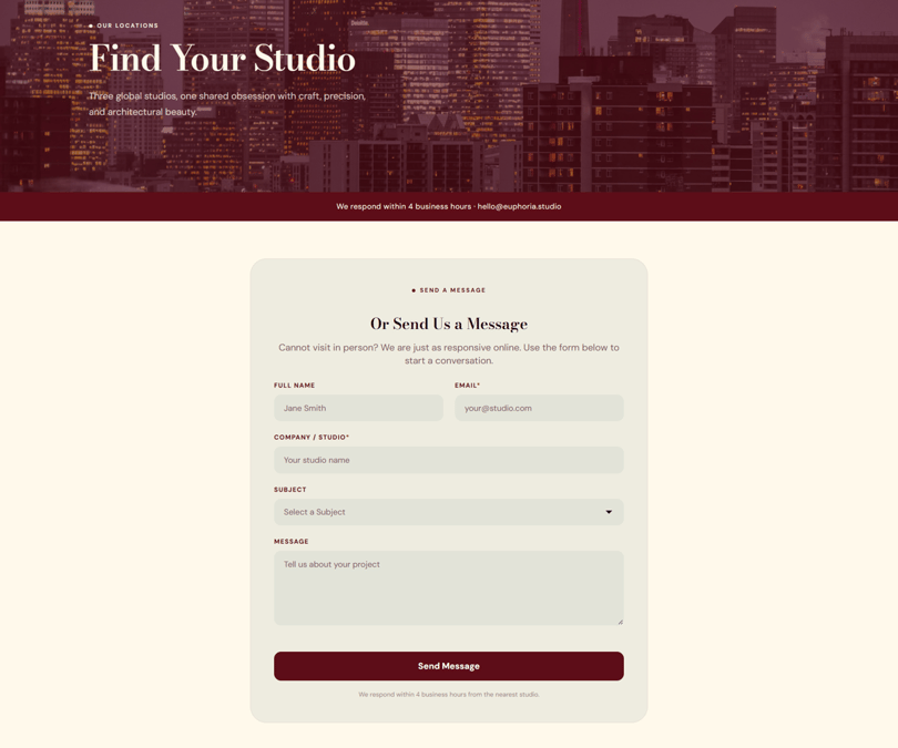 Location Cards module preview