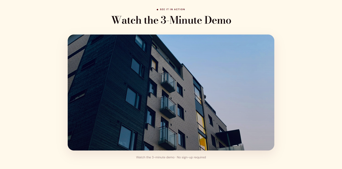 Video Demo module preview