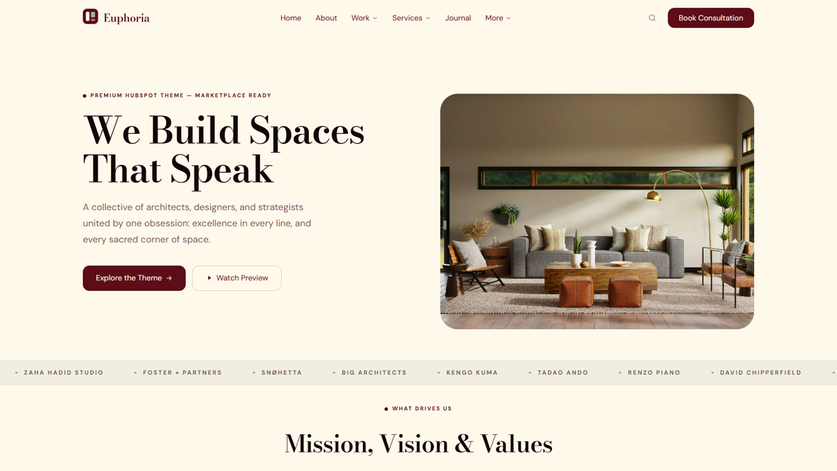 About template preview