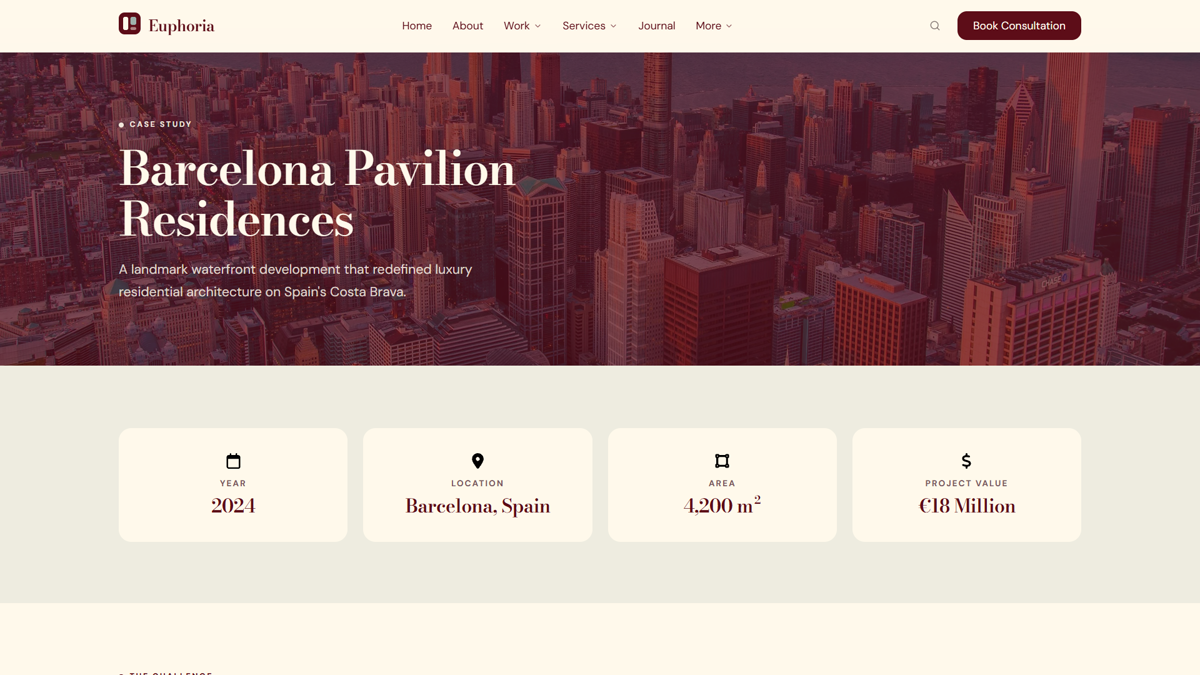 Case Study template preview