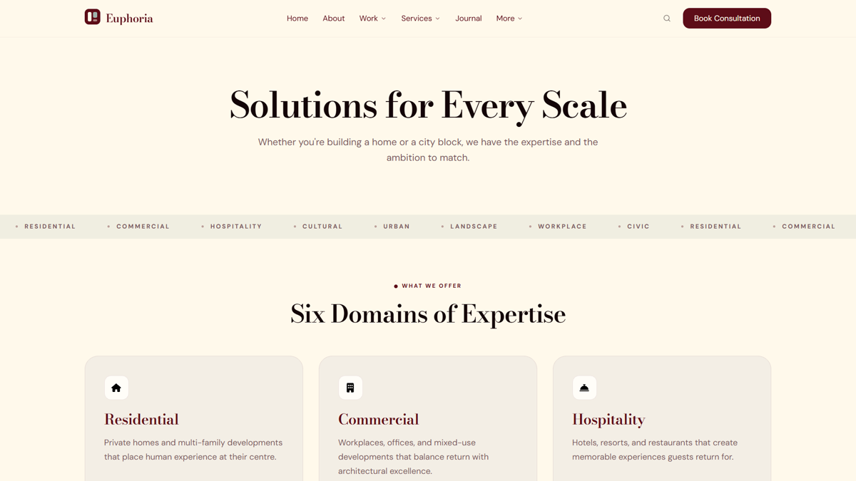 Solutions template preview