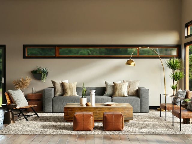 Editorial interior with natural light