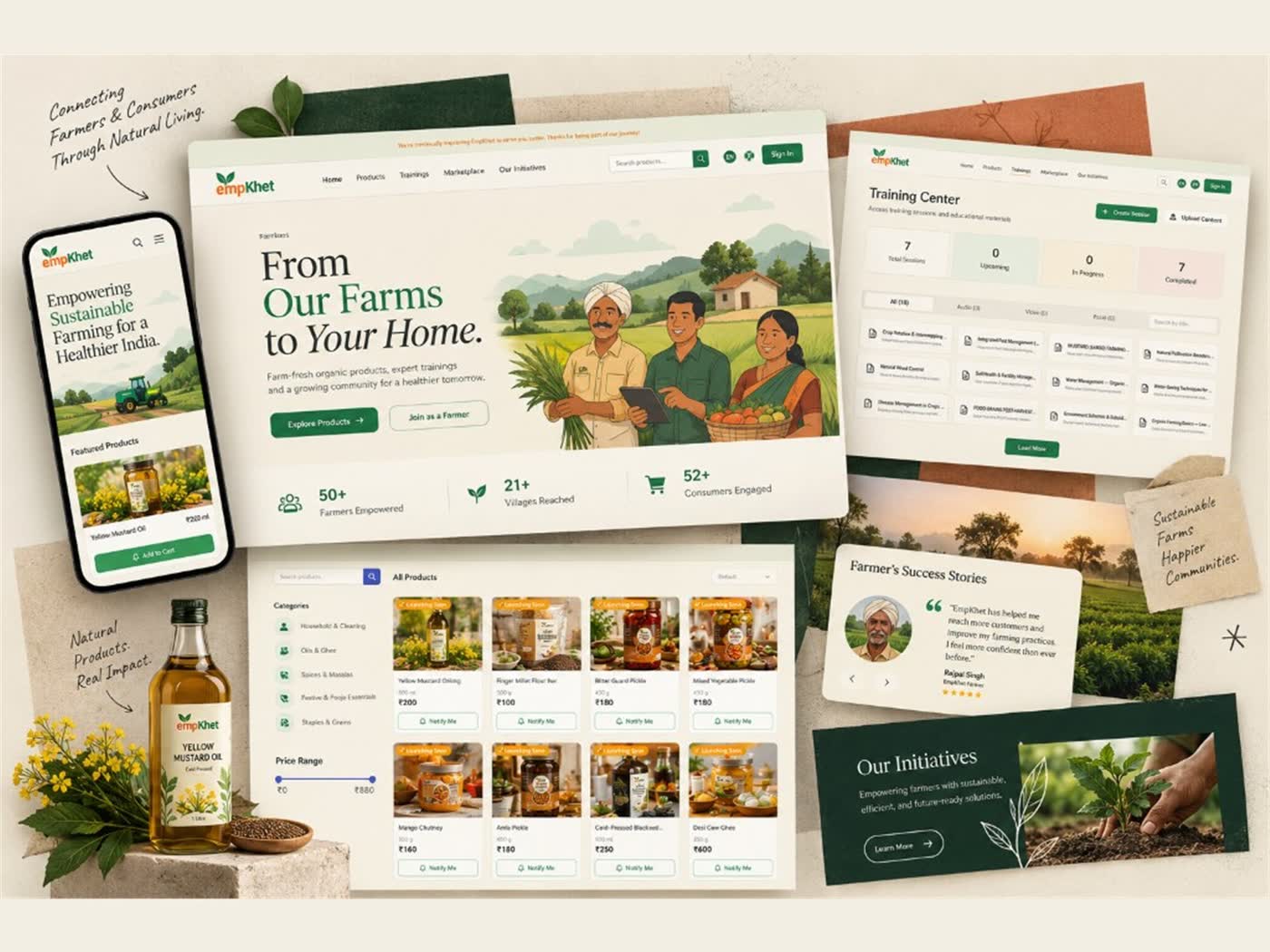EmpKhet organic farming store